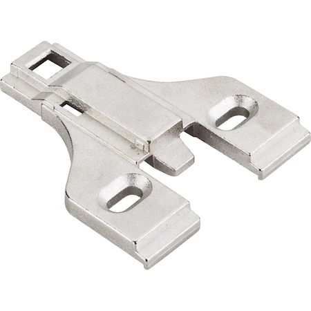 Hardware Resources Heavy Duty 6 mm Non-Cam Adj Zinc Die Cast Plate without Screws for 500 Series Euro Hinges 400.3455.75